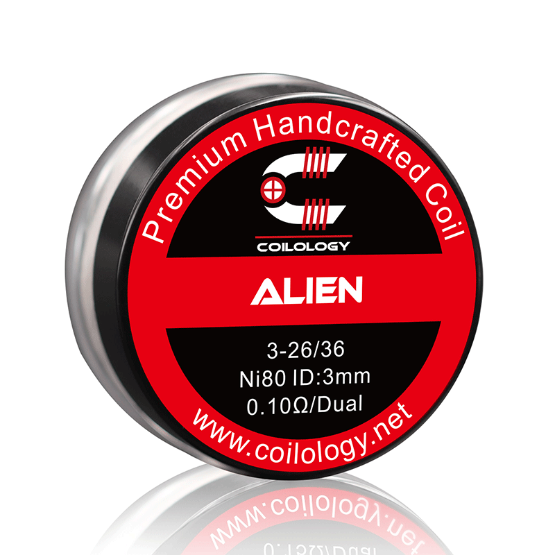 Coilology Alien Coils 3mm 0,10 ohm 2stk