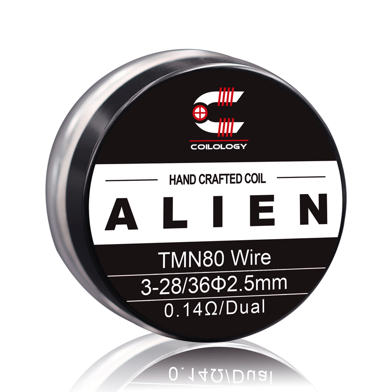 Coilology Handcrafted Alien Coils 2,5mm 0,14 ohm 2stk